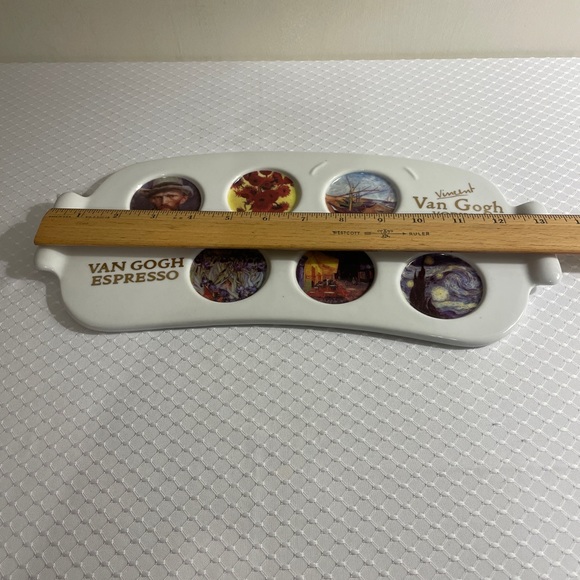Van Gogh Gear Espresso cups Vodka shot glasses & party serving tray. - Picture 11 of 11